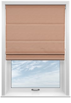 Cortona, Warm Rose - Roman Blind